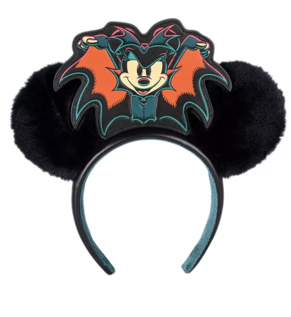 Disney Halloween Mickey & Minnie Mouse Ghouls Glow in the Dark Ears Headband Light up Pumpkin Mouse Ears Illuminated Halloween Headband  main image 3