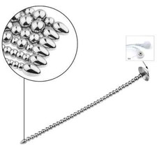 Metal Electric Urethral Plug Sound Dilator Electro Penis Plug Enhancer E-Stim