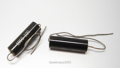 2 NOS Non-Inductive Wire-Wound Resistors / 100 Ohm -- RM