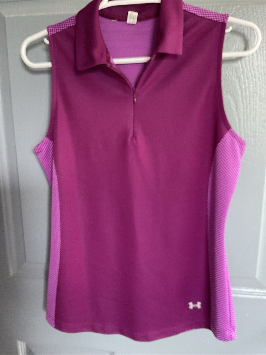 Under Armour Women's M Purple Heatgear A-1-25
