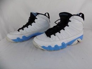 jordan retro 9 azul con blanco