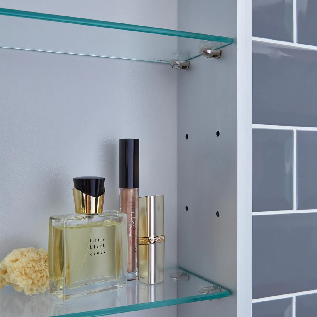 Pebble Grey Hadley LED illuminated mirror bathroom with shaver point eBay