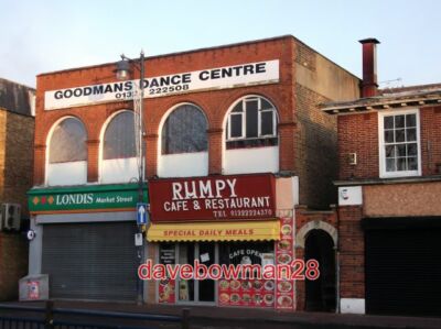 PHOTO  SHOPS ON MARKET STREET DARTFORD  THE DANCE CENTRE ABOVE IS RUN BY LEN GOO