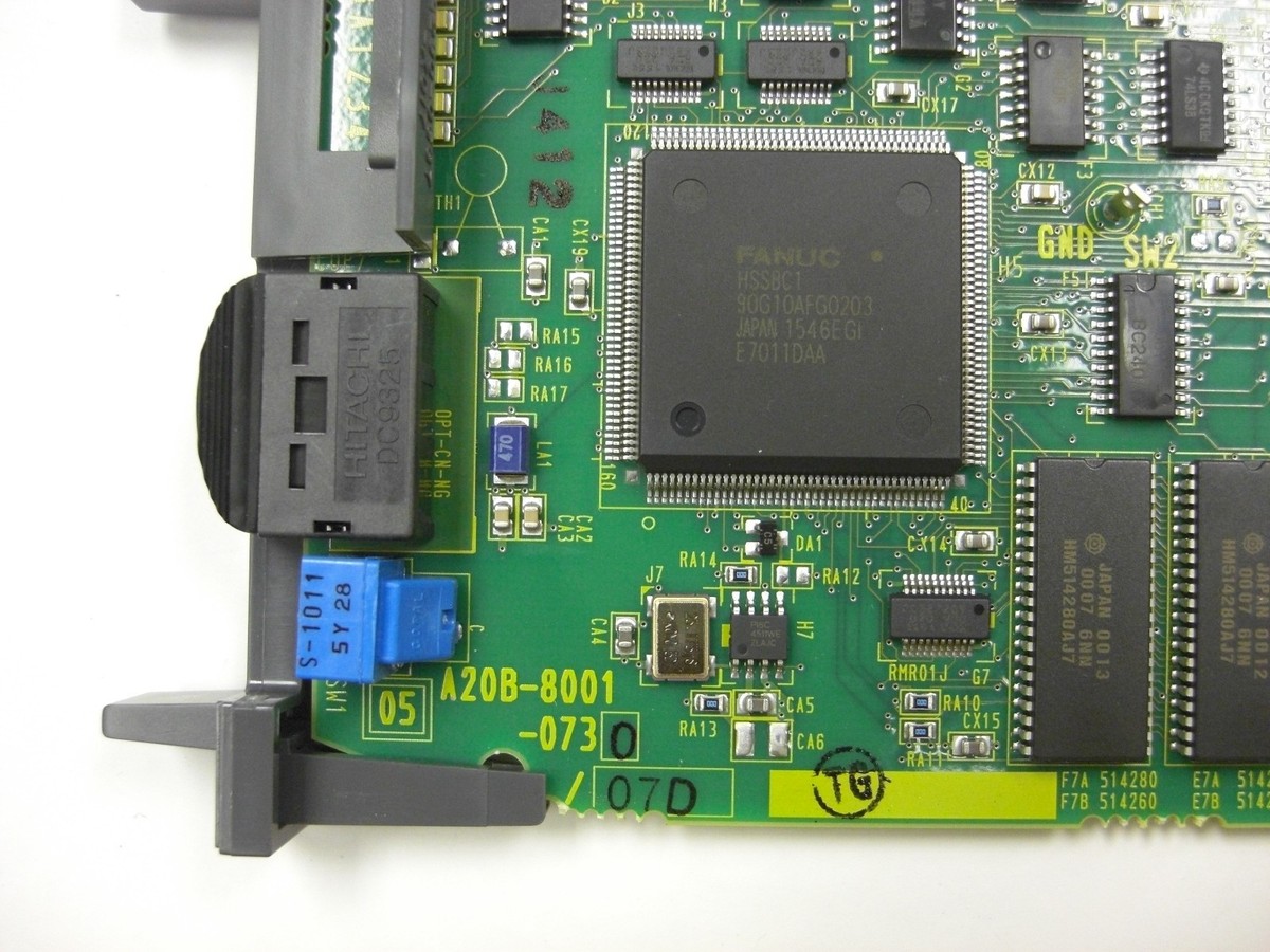 Fanuc HSSB Interface Board with Cable Kit A20B-8001-0730/A02B-0124