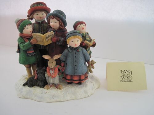 Lang & Wise "Holiday Carol" Special Friends Christmas Figurine - Picture 1 of 12