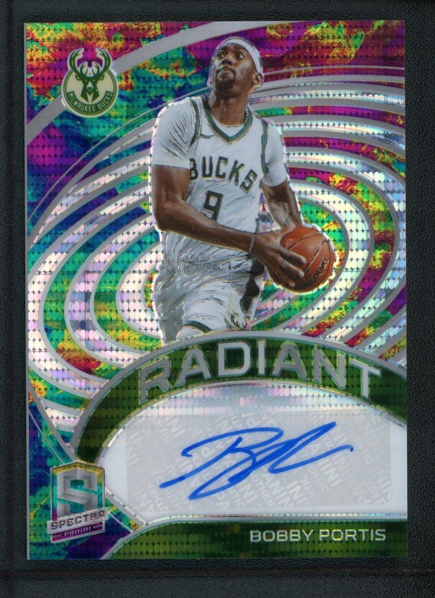 2020-21 BOBBY PORTIS 33/35 AUTO PANINI SPECTRA RADIANT PULSAR 