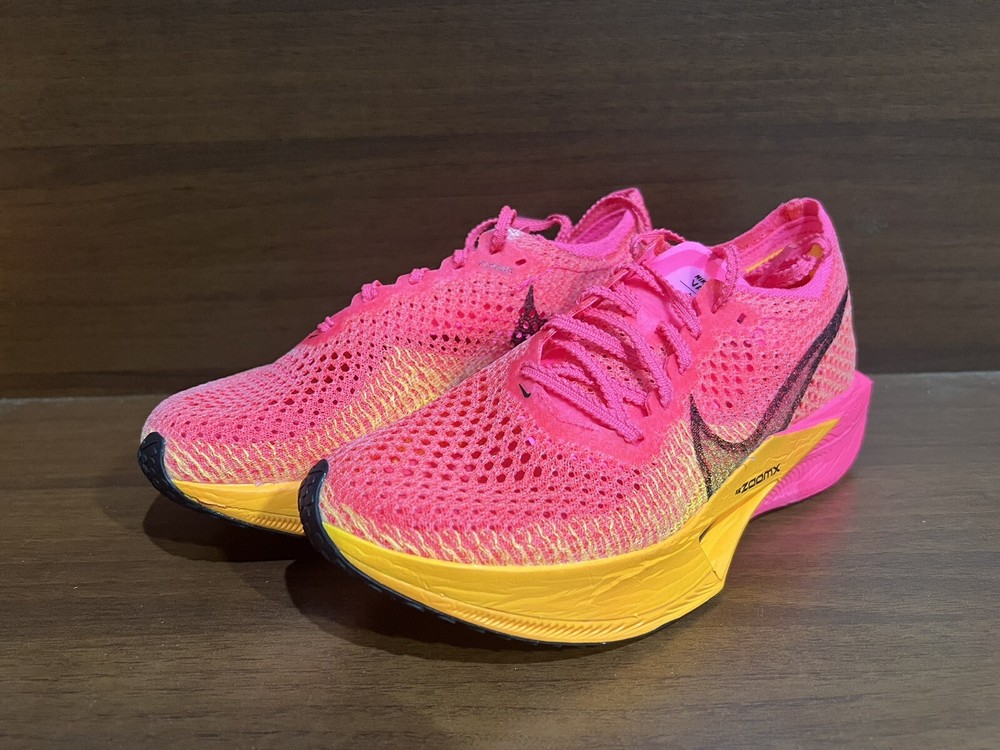 Nike ZoomX Vaporfly Next% 3 Hyper Pink Orange Womens Running Shoes Size 5.5 DV4130-600 No Box