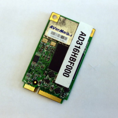 DELL AVerMedia A316AC interne Mini PCI-E Analog Digital DVB-T TV Turner Karte