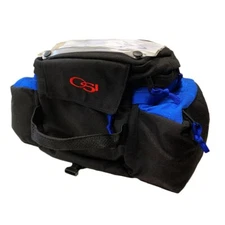OSI Blue/Black LX Motorcycle Tank Bag with Removable Map Pocket *24L Capacity*