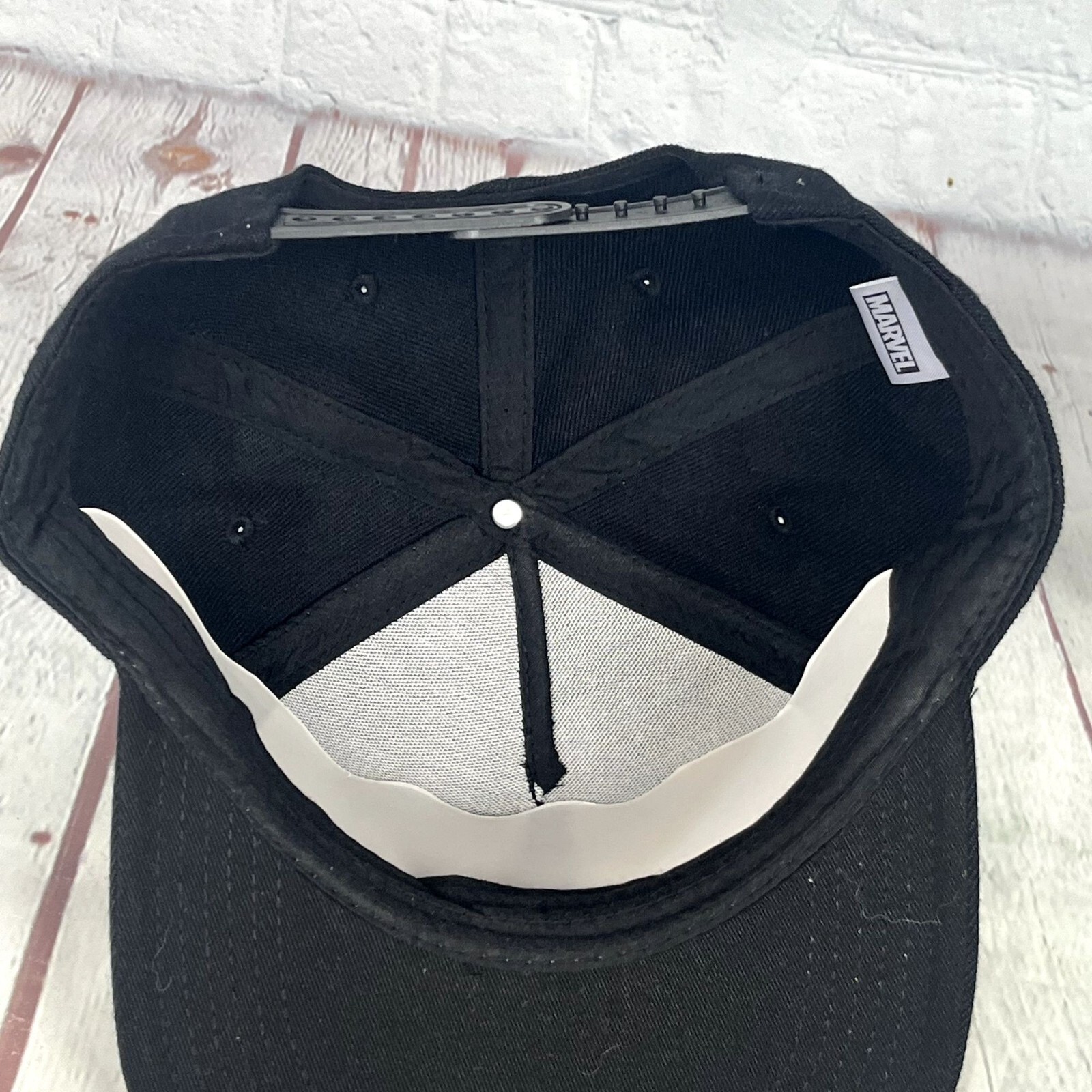 Marvel Deadpool Hat Snapback New without Tags Bla… - image 6