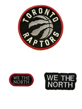 Toronto Raptors NBA Basketball Fully Stitched Embroidered Iron On Patch Canada