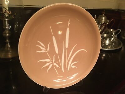 1950's Harmony House Marshland Cattail Parchment Beige White Dinner Plate 4638