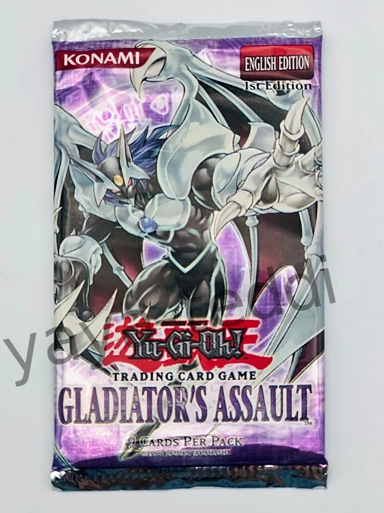 Yu-Gi-Oh! TCG Gladiator's Assault Sealed Collectible Card Game