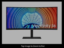 samsung S34a654ubn 34 Inches Curved Led Monitor