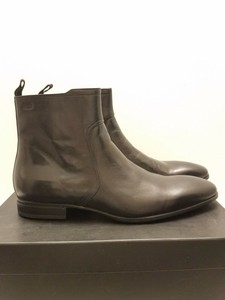 hugo boss leather chelsea boots