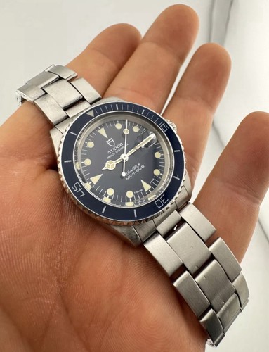 Tudor 73090 Submariner Mini-Sub Automatic Diver 200 MT Acier By Rolex