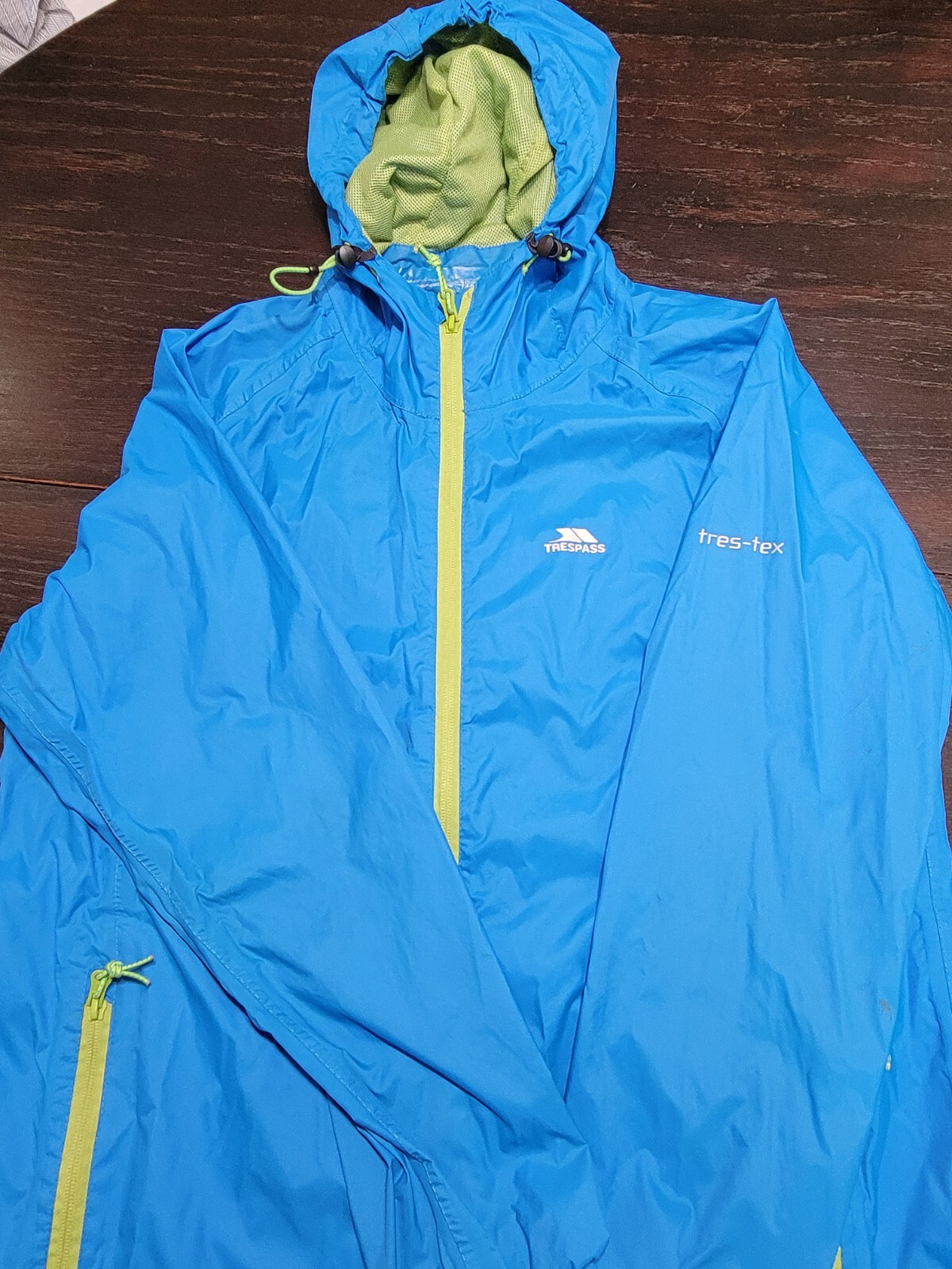 Tresspass Quick Pack Waterproof Windproof Blue Me… - image 1