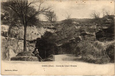 CPA Creil Grotte de Crieri l'Ermite (1185837)