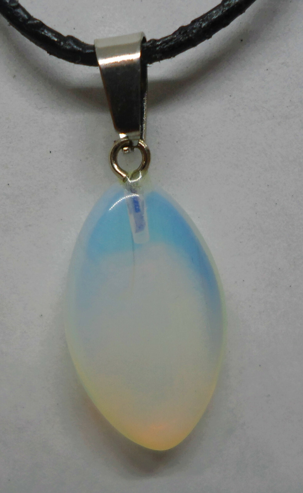 Pendentif Opaline OxcmoBijoux - Taille 3 Cm, Neuf Avec étiquettes