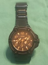 GUESS Men's U0218G4 Rigor Iconic Blue Waterpro Multi-Function Watch