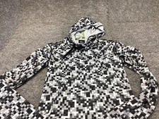 Nike Pro Hoodie Women Small Black Sweater Pullover Jogging Running Thumb Holes