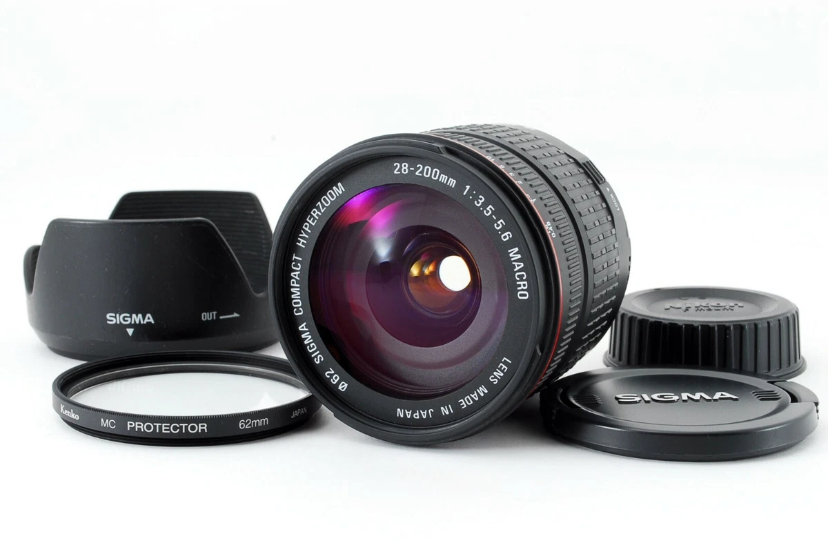 Sigma Nikon F Camera Lenses 28-200mm Focal for sale | eBay