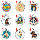 Wonder Woman Charms, Bracelet Charms, Craft Charms