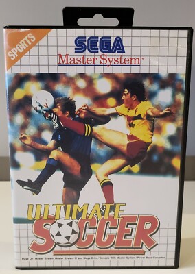 Sega Master System ULTIMATE SOCCER Complete CIB Game SMS