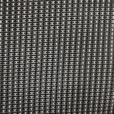 Vintage Acoustic Black / White Speaker Grill Cloth Fabric Strip 29in x 19in