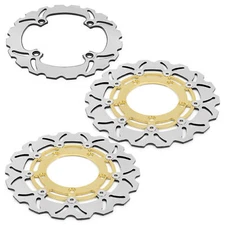 F+R Brake Rotors For Suzuki Vstrom DL650A ABS 2006-2022 Vstrom DL1000A 2014-2019