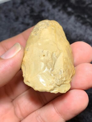 Mini Flint Adze From Washington Co Mississippi. Very Glossy Bit. Highly Polished