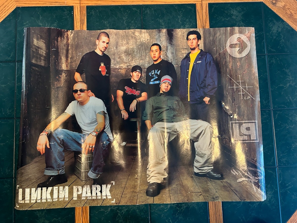2002 LINKIN PARK PYRAMID POSTER PP0373 LEICESTER UK 34
