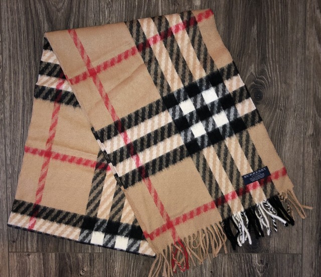 burberry pattern scarf