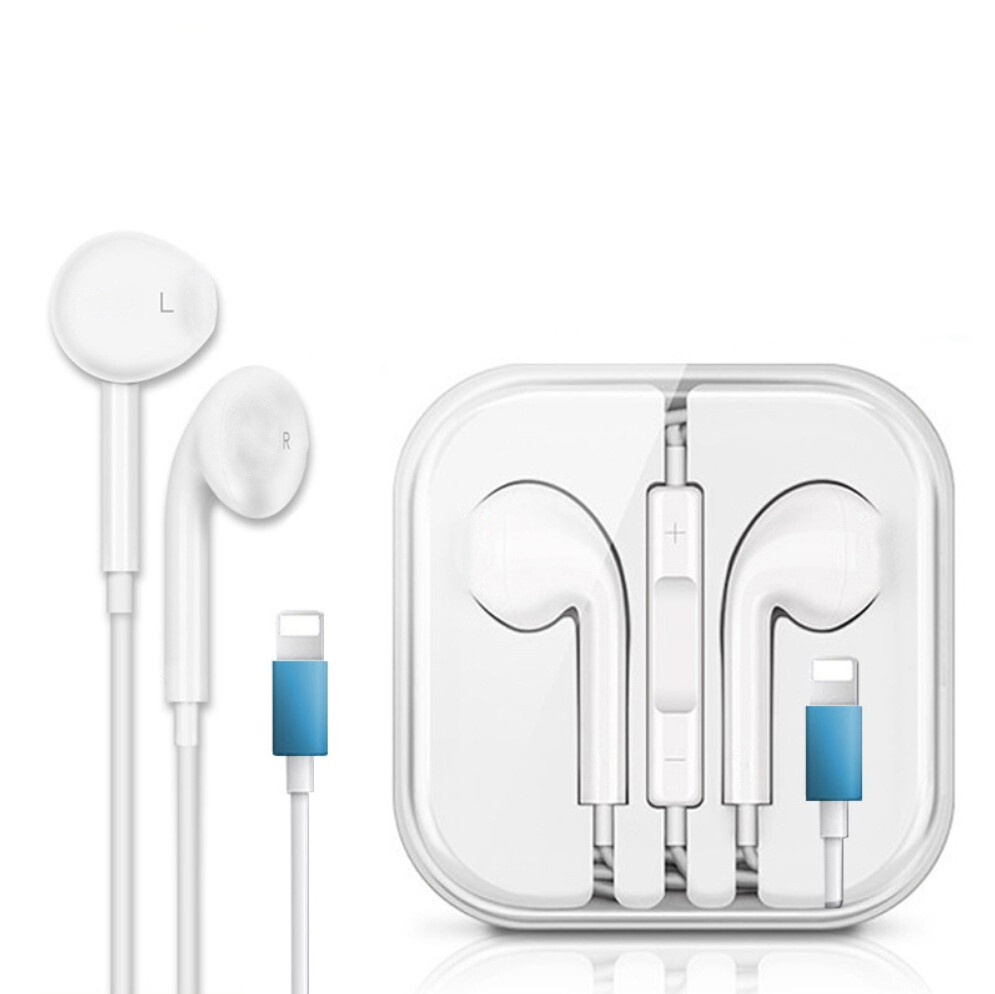 Earphones for Apple iPhone 7 8 X 11 12 13 Pro Wired Bluetooth Earbuds