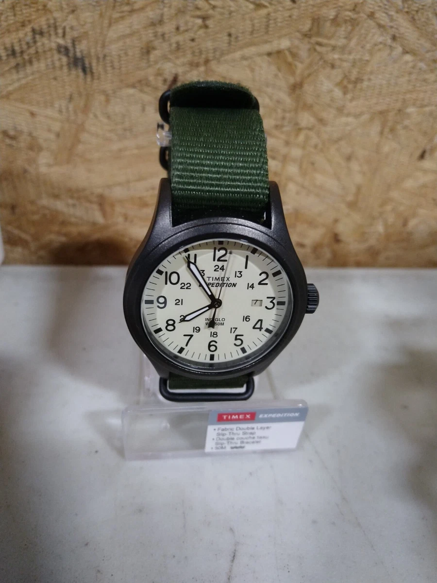 Reloj Hombre Timex Expedition 40 Mm Wr 50m Tw4b155009j