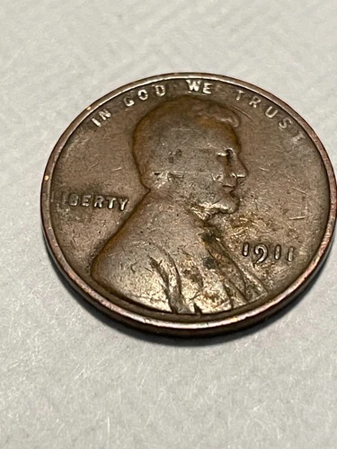 1911 lincoln wheat cent penny free shipping