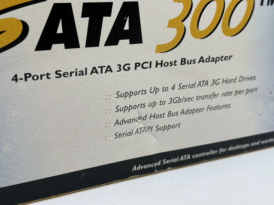 PROMISE SATA 300 TX4 PCI 4 port Serial ATA 3G Host Bus Adapter - Image 2 of 4