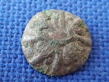 Stunning Roman bronze/silvered casket mount stud. Please read description. L80v
