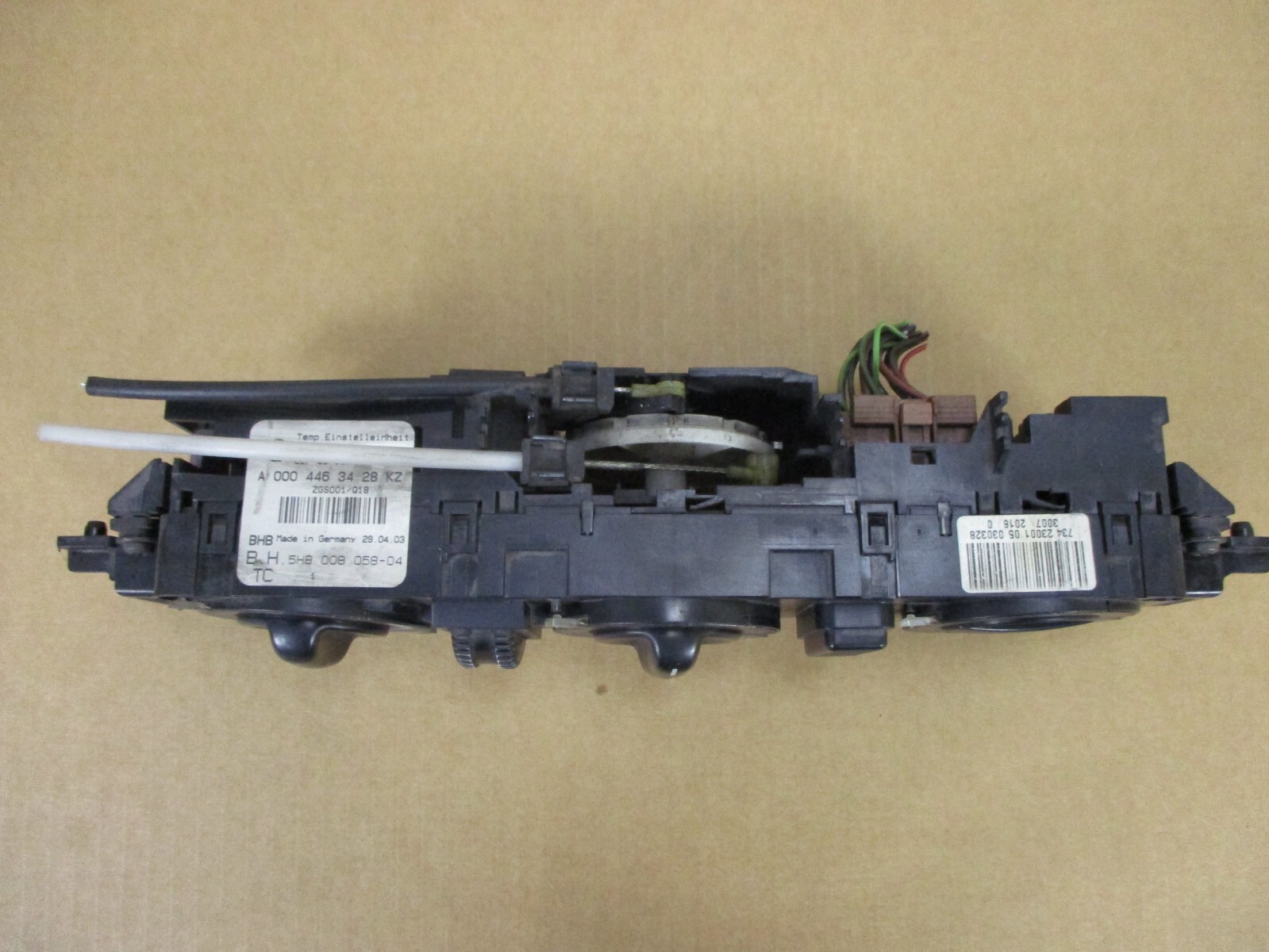 02-06 Sprinter Van OEM Dash Black Heater A/C Air HVAC Climate Control ...