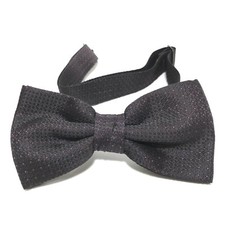 Vintage Bow Tie Mens Pre Tied Butterfly Purple New Old Stock Wedding Prom NOS
