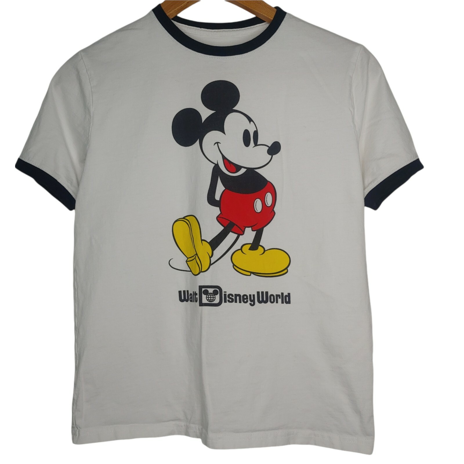 Disney Parks Authentic Original Mickey Mouse Youth XL T Shirt White