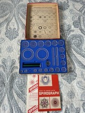 Vintage 1967 Spirograph #401 By Kenner Drawing Design Game Toy Missing 1 Piece