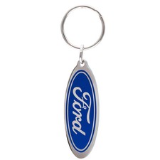 Ford Blue Oval Keychain Officially Licensed Durable Multi Use Accessory
