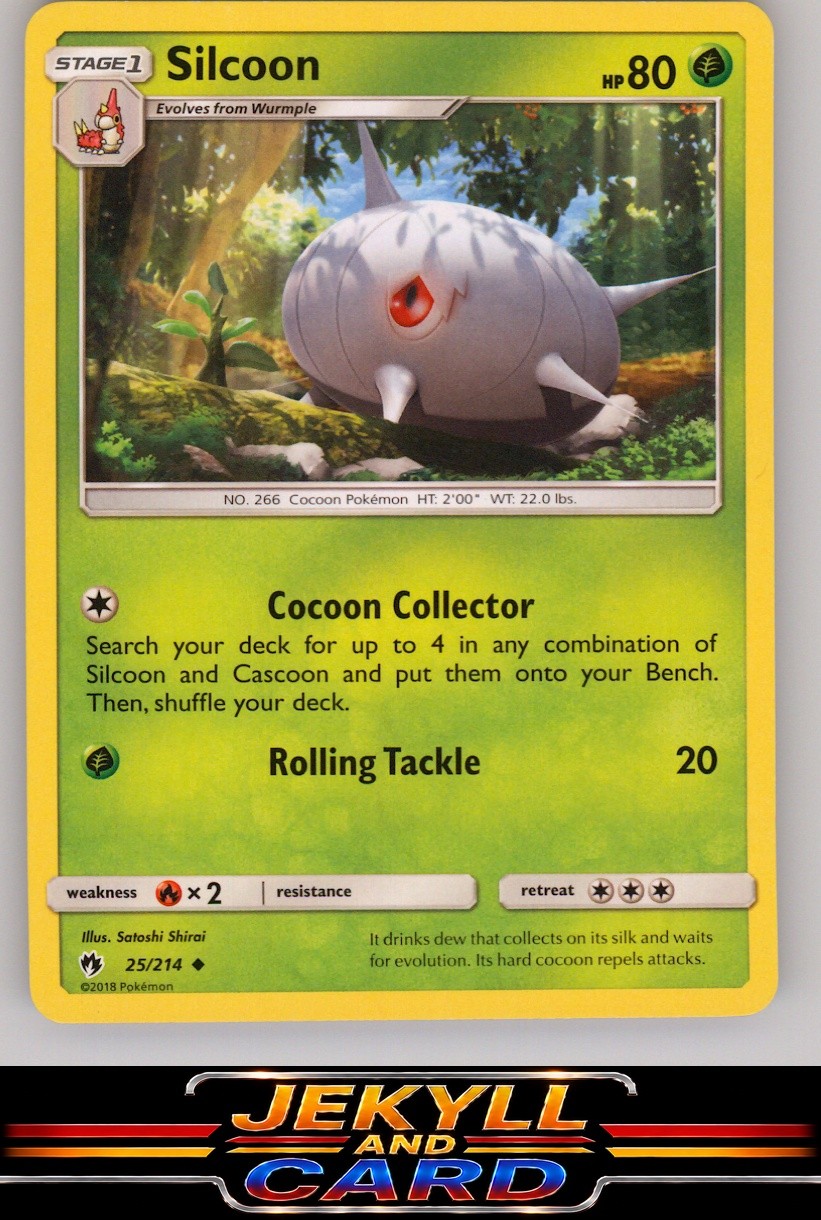 SM - Lost Thunder (2018) #25/214 Silcoon