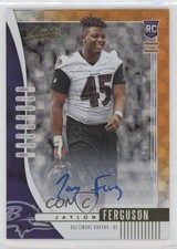 2019 Absolute Rookie Orange Mosaic Signatures 60/75 Jaylon Ferguson Auto n1u