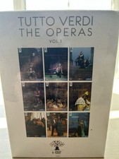TUTTO VERDI: THE OPERAS, VOL. 1 - 1839-1846 NEW DVD’ BOX SET - SEALED