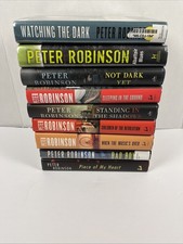 Peter Robinson Inspector Banks HC Mystery Thriller Crime Book Lot 9 Novels