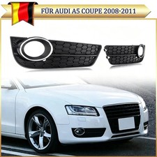 für AUDI A5 2007-2011 2pcs Gitter Blende Stoßstange Nebelscheinwerfer R+L Vorne