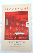 King's Theatre Glasgow - The Fol-de-Rols  - Leslie Crowther  11/2/1957
