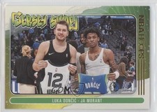 2020-21 Panini NBA Hoops Jersey Swap Winter Ja Morant Luka Doncic #7 uk2